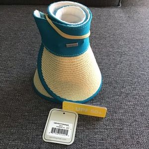 Sandiego hat co. Visor Packable, Adjustable OS (UBV037OSAQA) NWT